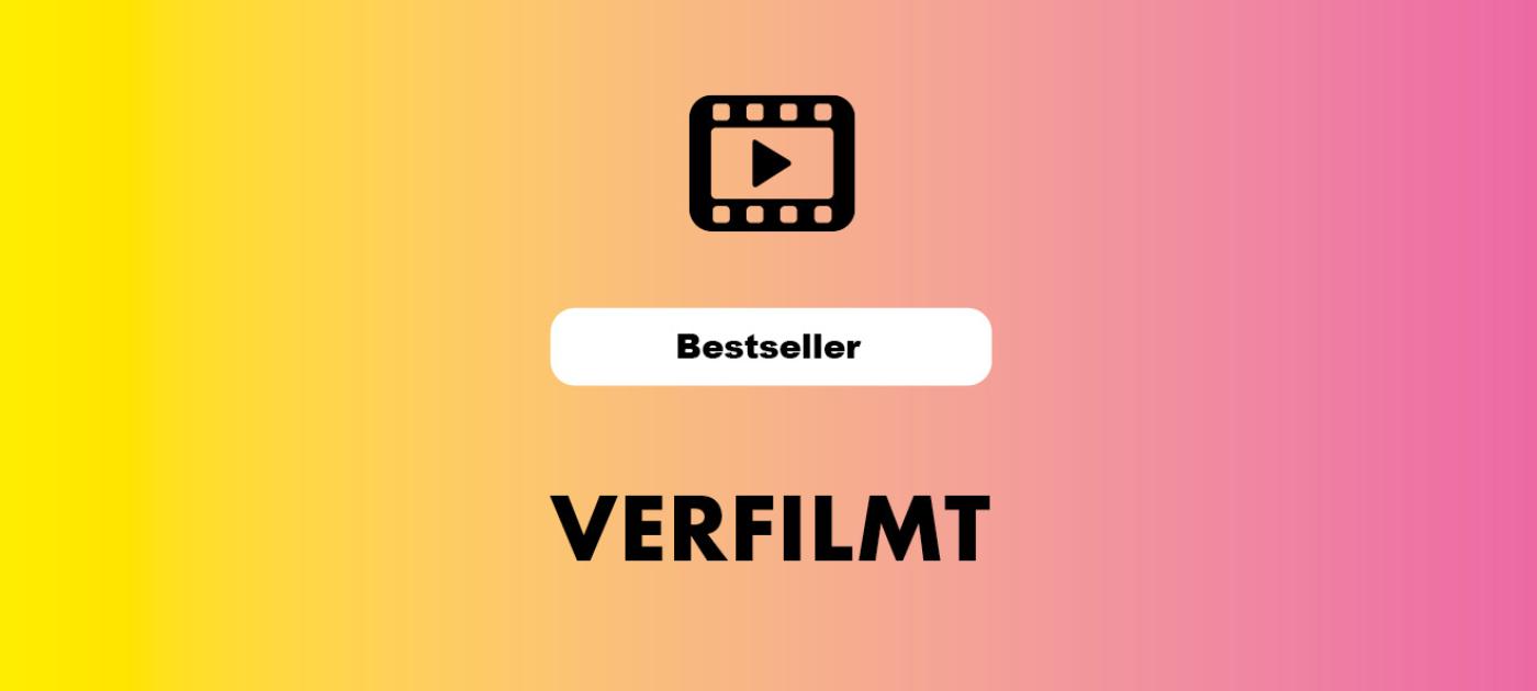 Banner mit Farbverlauf von gelb nach rosa. Der Link führt zu einer Themenwelt mit Büchern, welche als Vorlage zu Kinofilmen oder Verfilmungen von Streaming Diensten dienen und im August und September ausgestrahlt werden.